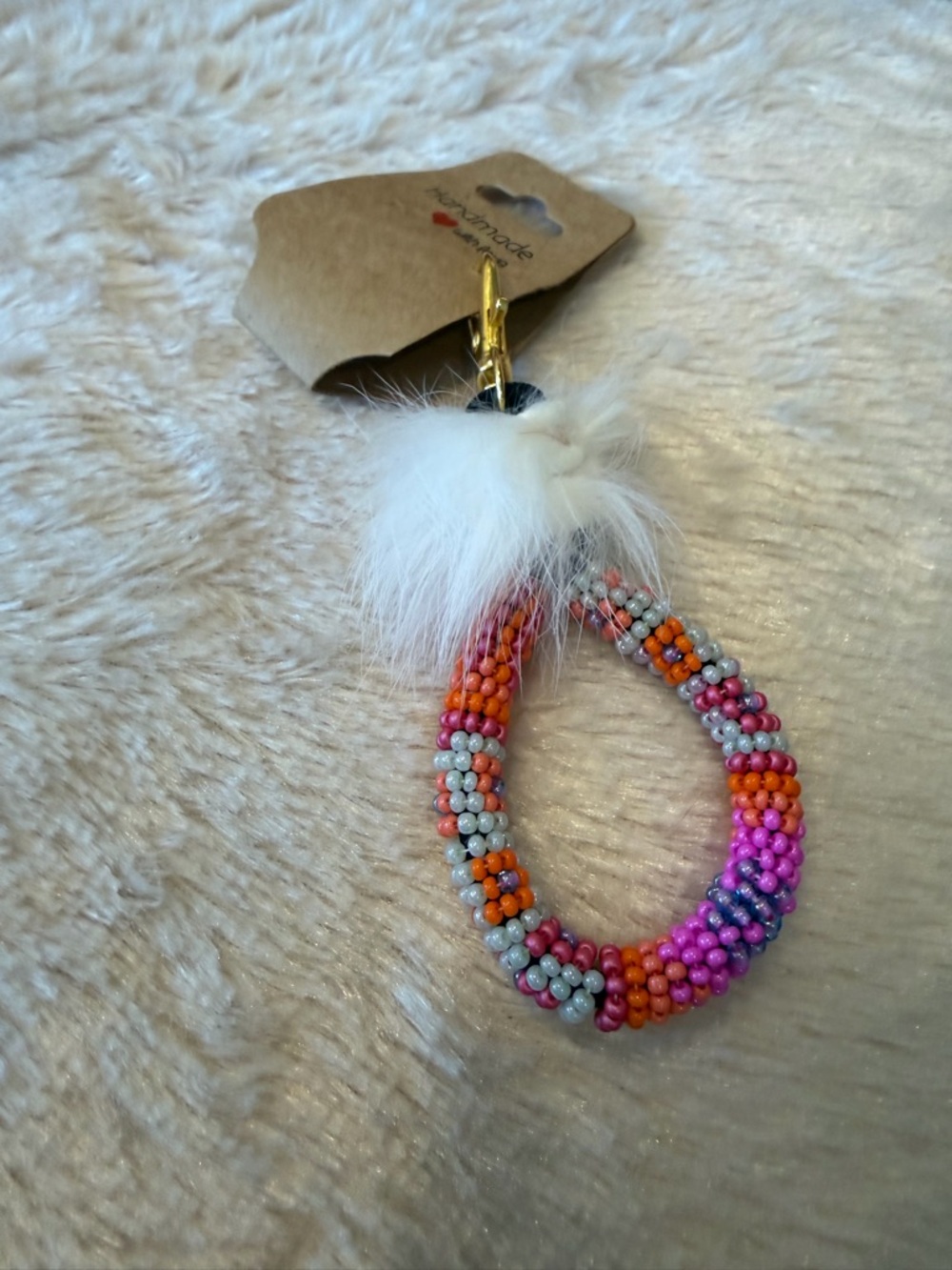 🪡Handmade Beaded Keychain ☀️ ☁️
